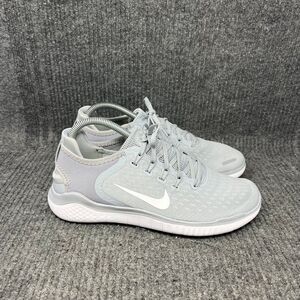 Nike Free RN 2018 Wolf Grey White Athletic Running Shoes Women’s 9 942837-003